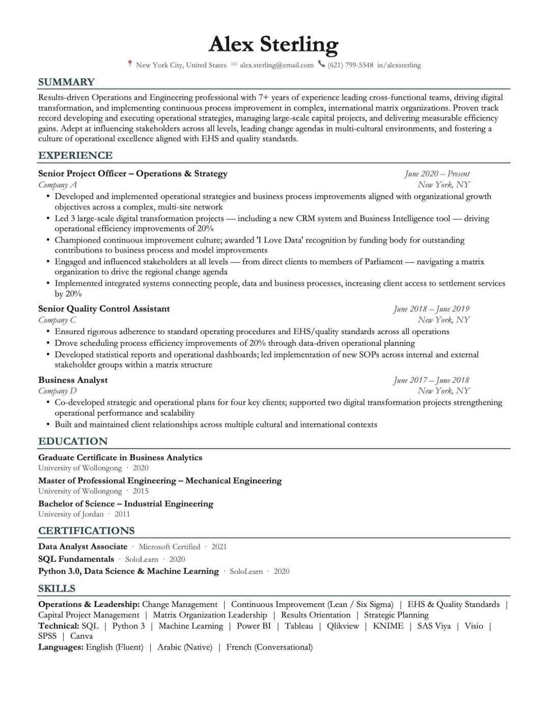 Resume with BeeMeAi